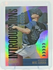 2020 Panini Absolute Baseball Mike Soroka Introductions 25/25