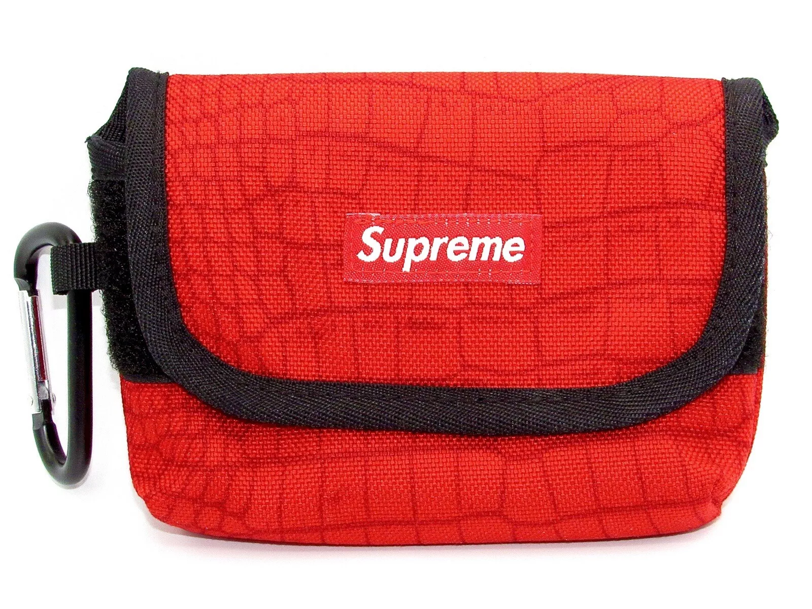 Étui pour appareil photo crocodile SS13 Supreme x Cordura pochette rouge 2013 OG vintage boîte logo 