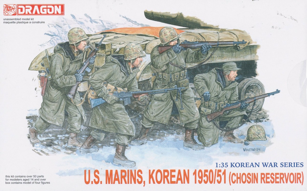 Dragon 1/35 6802 US Marines (Korean War 1950/51) (Chosin Reservoir