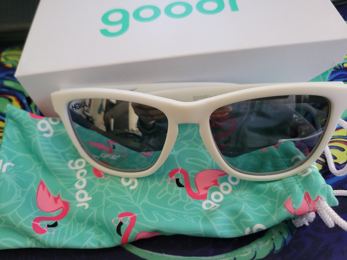Hoka White Frame Sunglasses with Polarized Lenses brand new in box hard to find NEW STYLE ALERT!!! We just dropped 3 NEW STYLES of high  main image 2