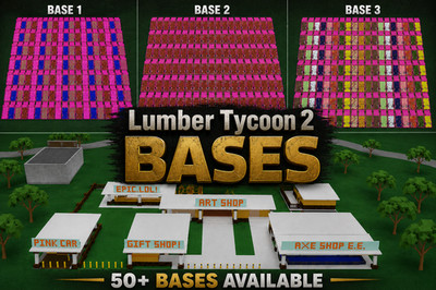 Lumber Tycoon 2 Bases | Fast Deliver  Gift Bases | Builtbases 