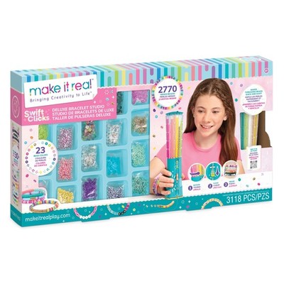 Make It Real Swift Clicks Deluxe Bracelet Studio - 2.6 inches wide, multi 