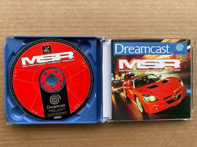 SEGA DREAMCAST METROPOLIS STREET RACER GAME COMPLETE TESTED AND WORKING