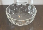 Vintage Pyrex Ovenware Clear Heavy Glass TEARDROP Mixing Serving Bowl 9”