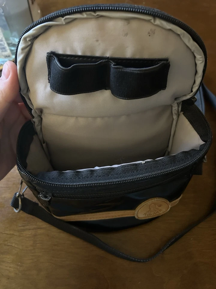 Mohawk digital camera messenger bag case with shoulder strap 6X5X3" native - Image 4 of 4