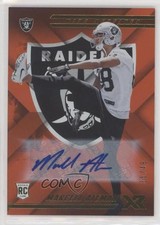 2018 Panini XR Rookies Orange Auto 35/49 Marcell Ateman #155 Auto 0c2