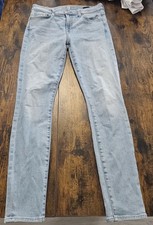 7 for all mankind women's jeans 28 Skinny Color Light Blue