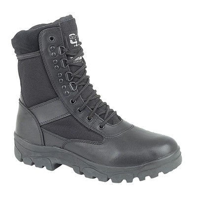 Grafters G-Force Leder Schnürstiefel Thinsulate gefüttert hohes Bein Kampfstiefel