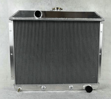 Aluminum Radiator For 1949 1950 1951 Mercury Car Chevy Configuration
