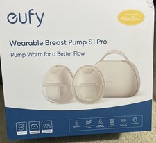 eufy Wearable Breast Pump S1 Pro Hands-Free Comfort Heating Tech App ControlNEW