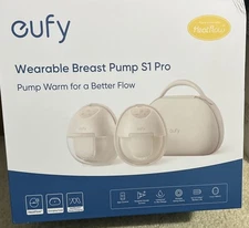 eufy Wearable Breast Pump S1 Pro Hands-Free Comfort Heating Tech App ControlNEW