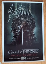A3 Glossy Poster. Game Of Thrones. Preprinted Signature.