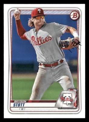2020 Bowman Chrome Draft #BD140 Bryson Stott