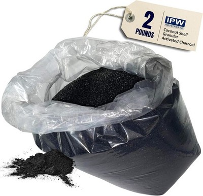 IPW Industries Bulk Activated Carbon - Coconut Shell Granular Activated Charcoal