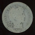 1912 D BARBER DIME Philadelphia KM# 113 0.900 Silver 0.0723 oz. ASW As Shown