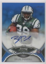 2011 Bowman Sterling Auto Blue Refractor 74/99 Bilal Powell #BSA-BP Auto 0t6a