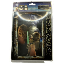 Star Wars Attack of the Clones Yoda Mousepad 2002 Sealed MPC