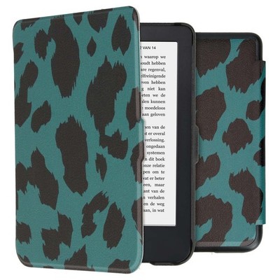 imoshion Design Slim Hard Case Klapphülle Kobo Clara 2E / Tolino Shine 4 - Green