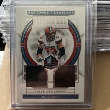 2023 Panini National Treasures of the Hall 22/25 Joe Thomas #TOH-JTH HOF 0nr3