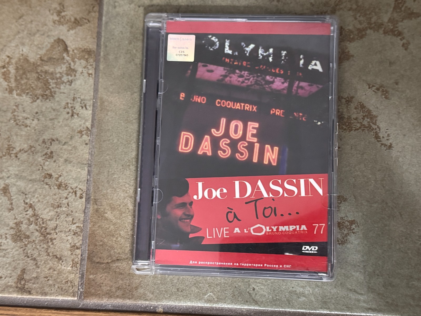 Joe Dassin - A Toi - Live A L`Olympia DVD