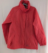 Regatta Outdoors Isolite Red Waterproof Jacket Coat Size UK 16 Ladies W/Hood