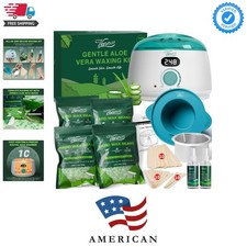 Waxing Kit for Women Men - Digital Wax Melt Warmer Kit for Sensitive Skin Co...