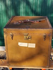 Vintage DREW & SONS Piccadilly, London Travel Trunk - Prominent Scottish Owner