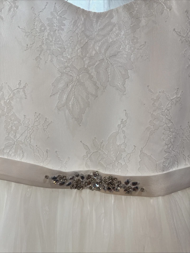 Flower Girl Dress Kids Princess Dresses Party Wedding Bridesmaid Birthday Formal - Изображение 3 из 4