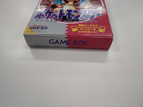 Nintendo Game Boy Pokémon Red Japanese Version - Picture 7 of 19