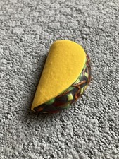 Taco Stress Toy Relief Squishy Yellow HCA Healthcare Promotional Gift   