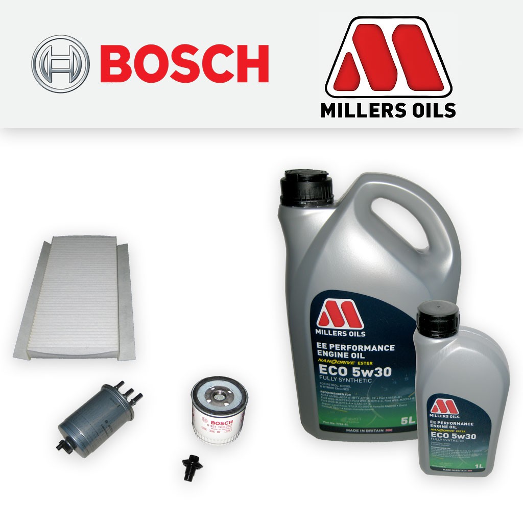 SERVICE KIT for FORD FOCUS MK1 1.8 TDCI OIL FUEL CABIN FILTERS +OIL (2001-2004)