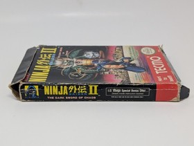Ninja Gaiden 2 (Nintendo Entertainment System NES, 1989) - In Box