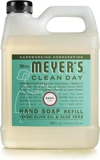 Mrs. meyer's clean day liquid hand soap refill Basil Made w/ Essential Oils 33oz