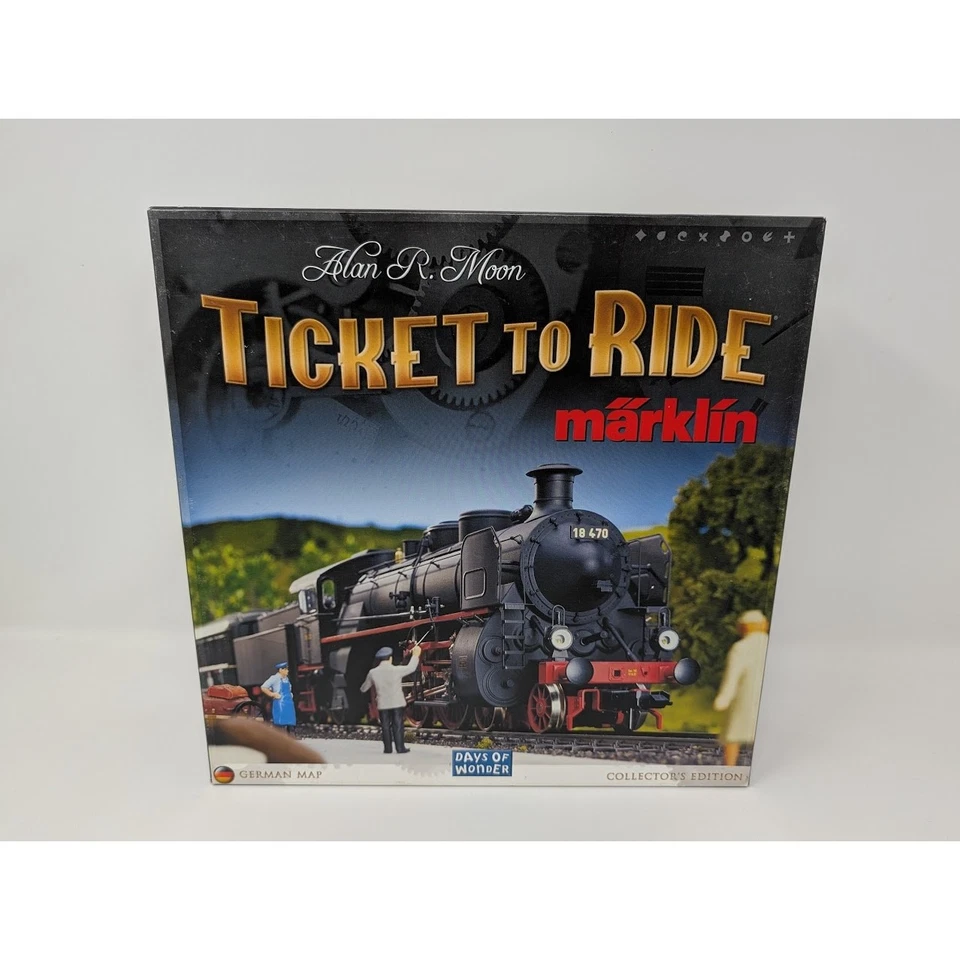 Ticket To Ride Marklin Collectors Edition German Map Days Of Wonder COMPLETE 100 - Image 4 of 4