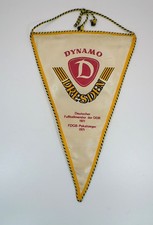 DDR Wimpel Dynamo Dresden Fussballwimpel 1971 Pokalsieger & Meister