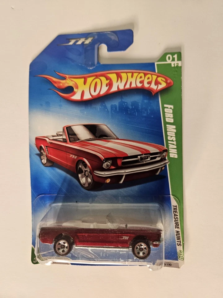 Ford Mustang Convertible Super Treasure Hunt 1965 Hot Wheels 2009 Foto 2 de 4