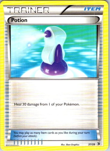 Pokemon | Kalos Starter Set | Potion | 37/39 | | NM
