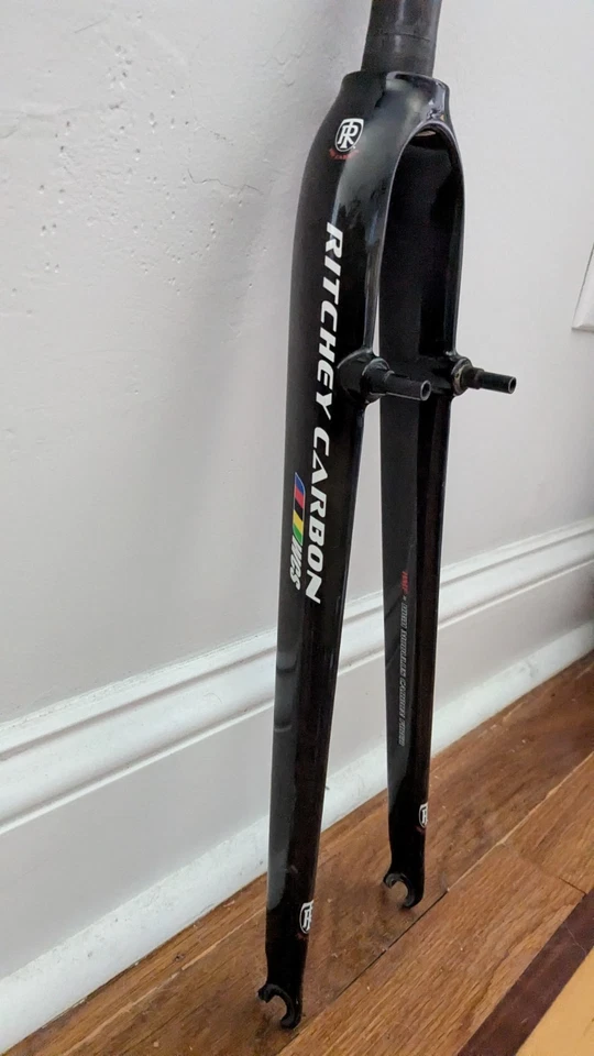 Ritchey WCS Carbon Cross Canti fork - 1 1/8", carbon, nice! - Image 4 of 4