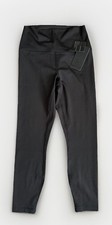 90 Degree By Reflex Black Leggings Size M Hi Rise Ankle Length