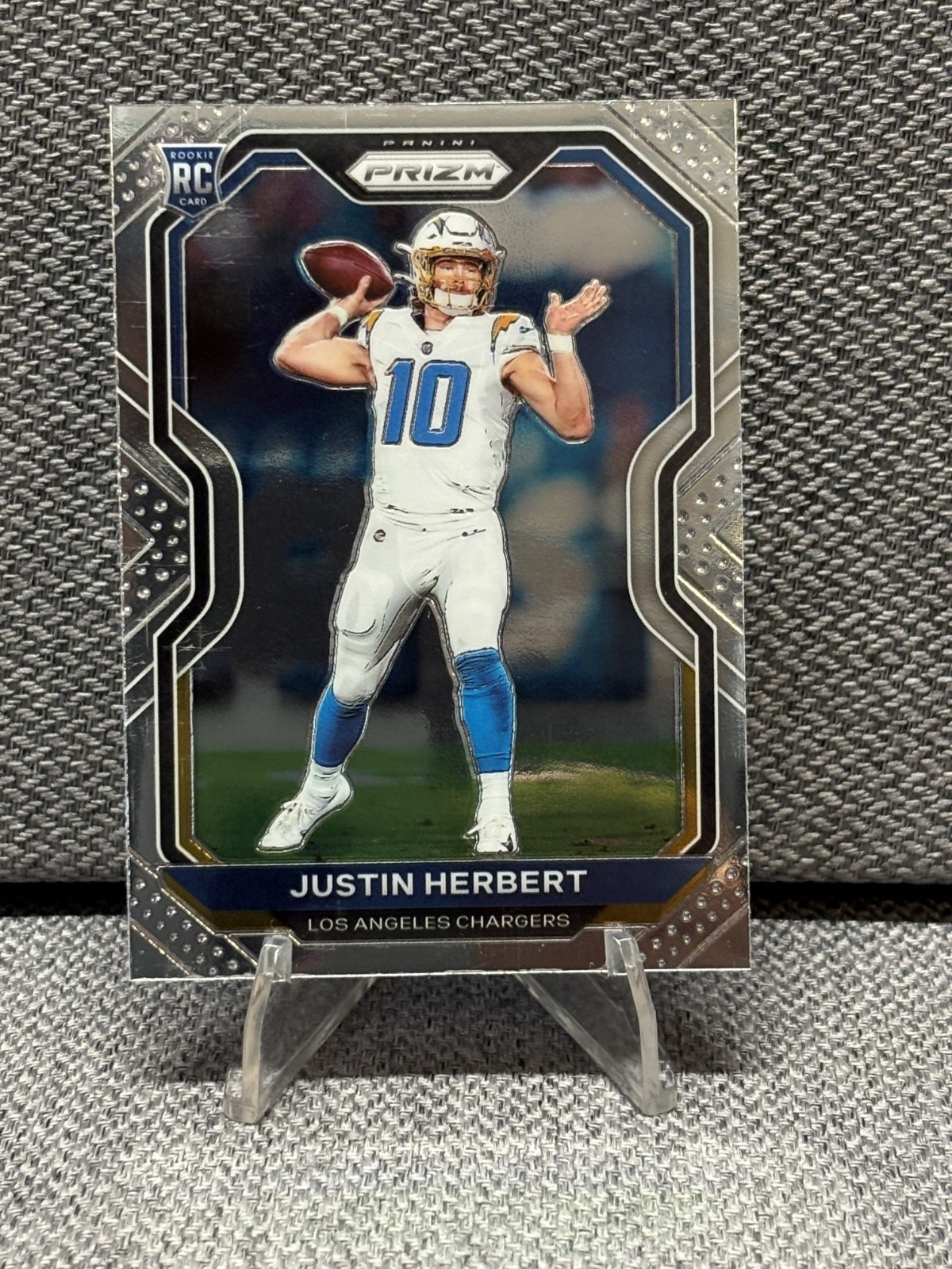2020 Panini Prizm Justin Herbert RC #325 - Chargers