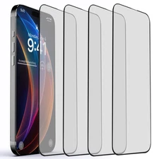 4pcs Clear Tempered Glass Screen Protectors For iPhone 14 Pro Max/14 Pro/Plus/14