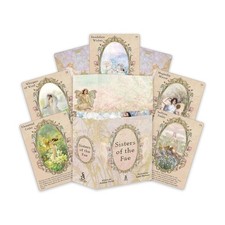 Sisters of the Fae Fairy Oracle Deck 33 Cards Guidebook Sacred Scribe