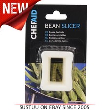 Image of Chef Aid Bean Slicer with Stainless Steel Blade│Easy Handy Tool Cutter InUK