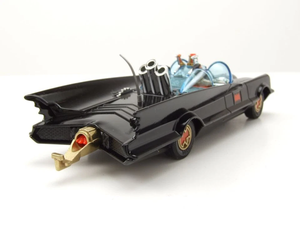 Batmobile Batman 1966 schwarz mit Figuren Modellauto 1:46 Corgi - Bild 2 von 4