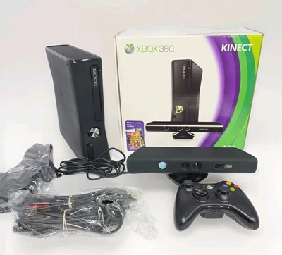 Xbox 360 4gb Console With Kinect for sale | eBay