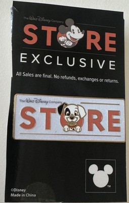 Walt Disney Company Store WDCS DEC Mystery Series 1 Pin Patch 101 Dalmatians