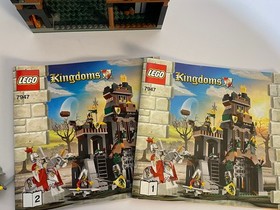 Lego 7947 Kingdoms Castle Prison Tower Used Near Complete Figures Manual