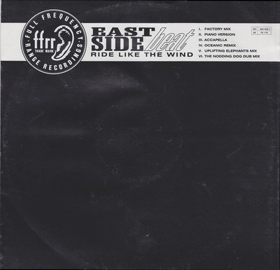 East Side Beat - Ride Like The Wind - Used Vinyl Record 12 - Y5826z
