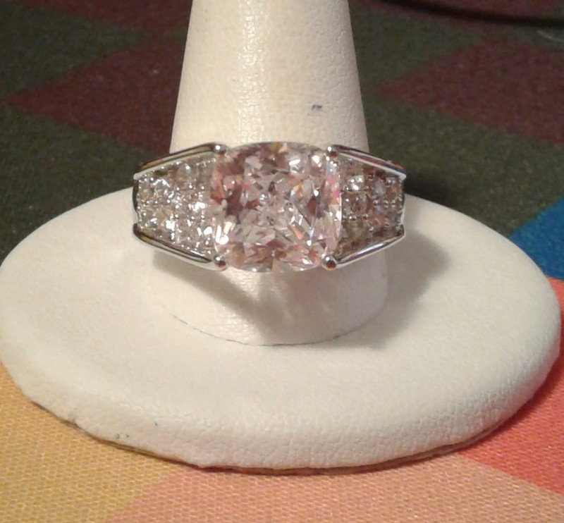 BJK062W Bella Luce CZ Bridge Design Ring 9.91ctw Sz.11 LNC