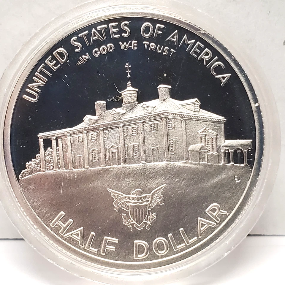 1982 S George Washington 250th Anniversary Silver Proof Half Dollar - Image 2 of 3